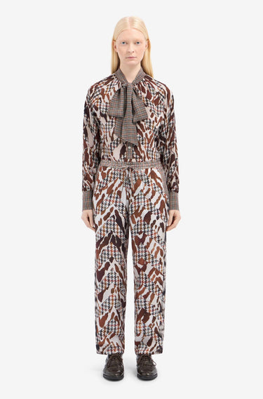 ALOE Trousers Silk 516272-Pants-Pierre Louis Mascia-Debs Boutique